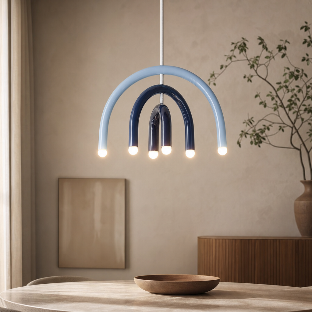 Cream-Style Pendant Chandelier