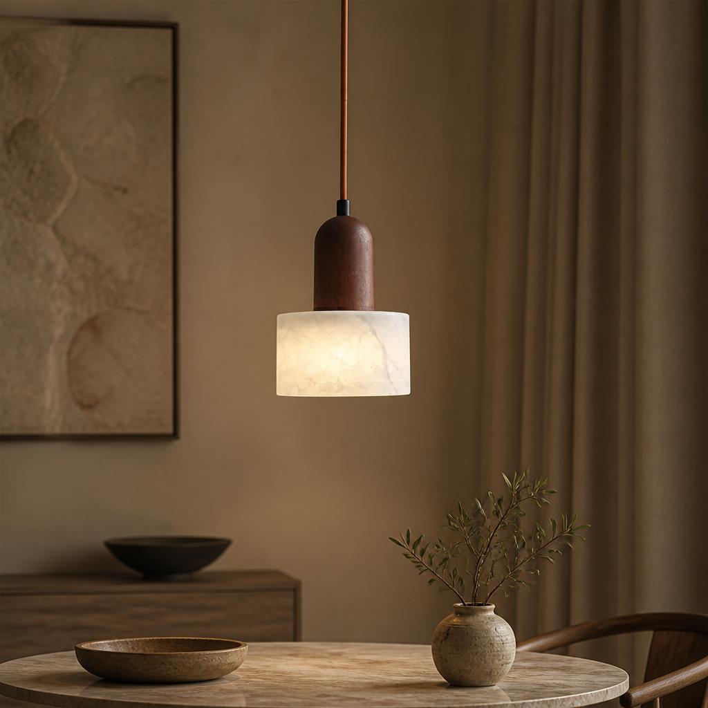 Wabi-Sabi Hemp Rope Pendant Chandelier