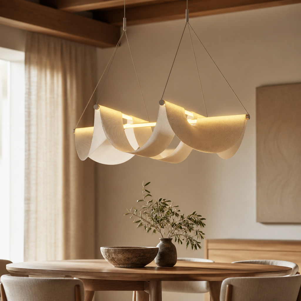 Wabi-Sabi Acrylic Pendant Chandelier