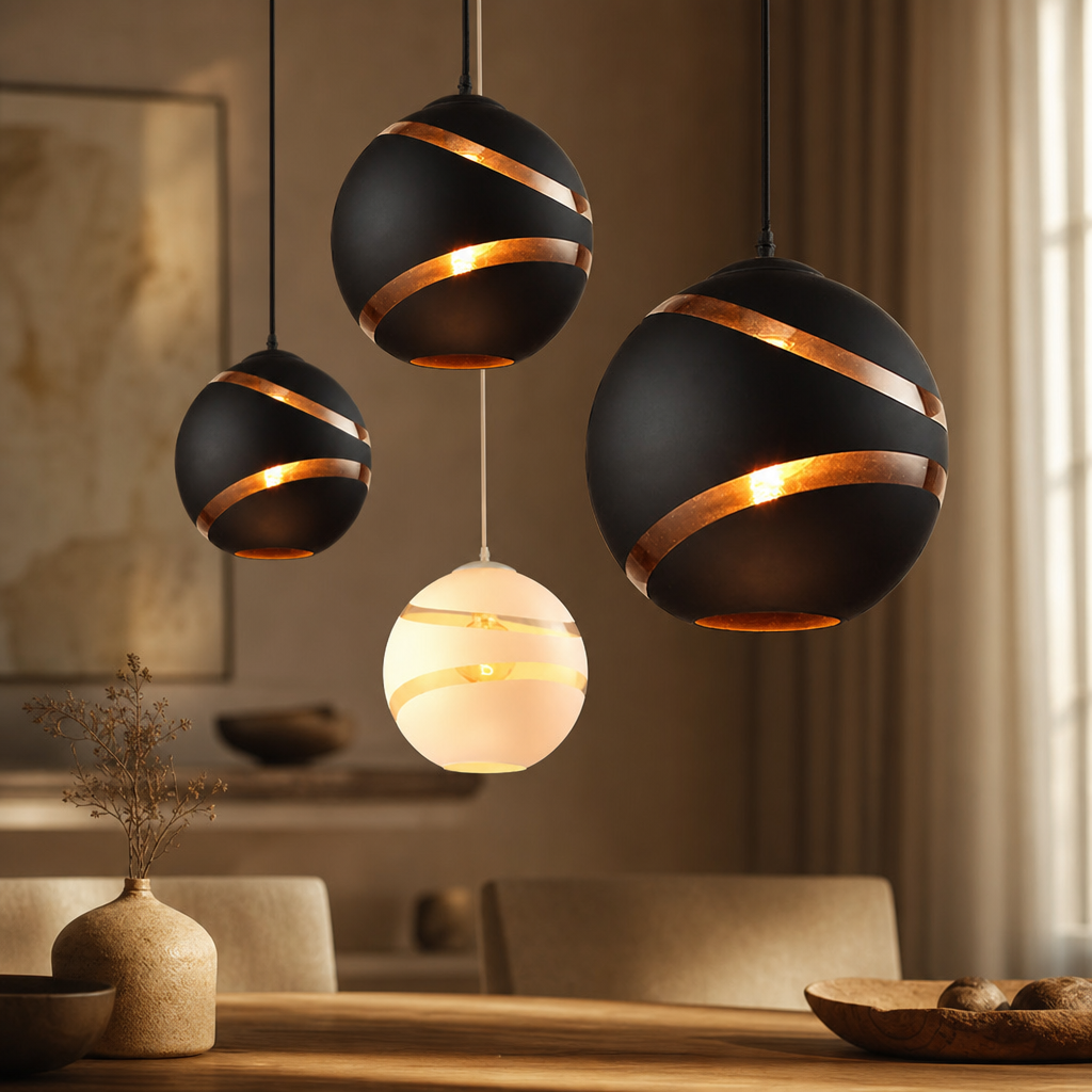 Wabi-Sabi Glass Pendant Lamp