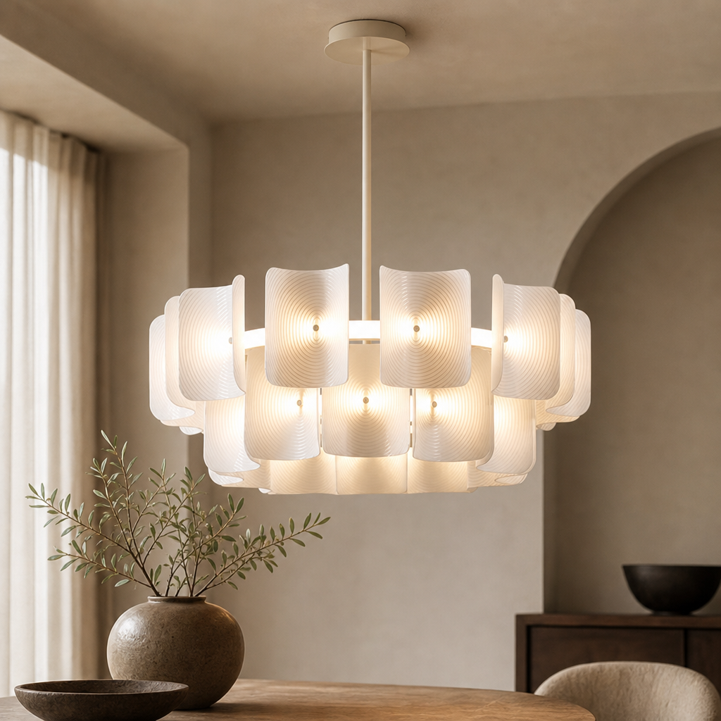 Wabi-Sabi Acrylic Pendant Chandelier