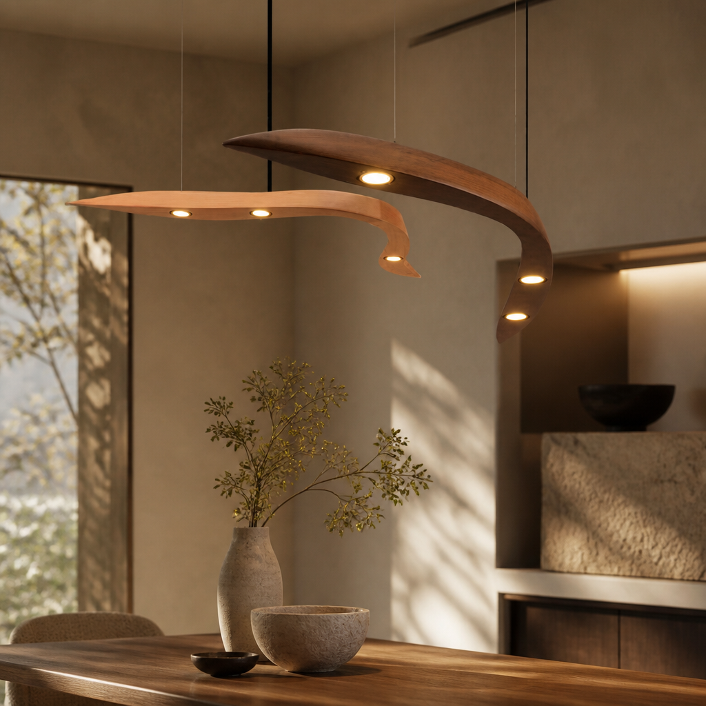Modern Wood Pendant Lamp