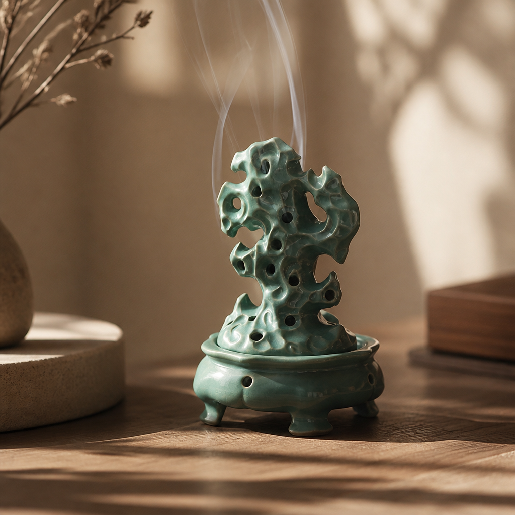 Zen Ceramic Incense Burner