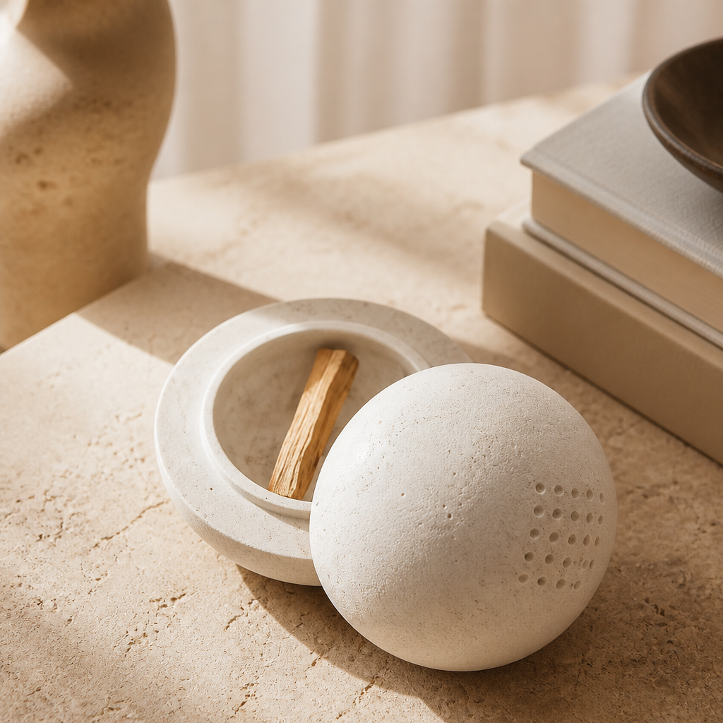 Wabi-Sabi Marble Aroma Diffuser