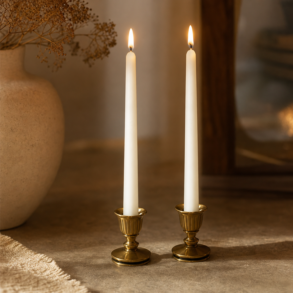 Vintage Brass Candlestick