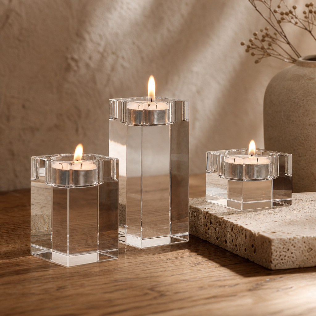 Crystal Candle Holder