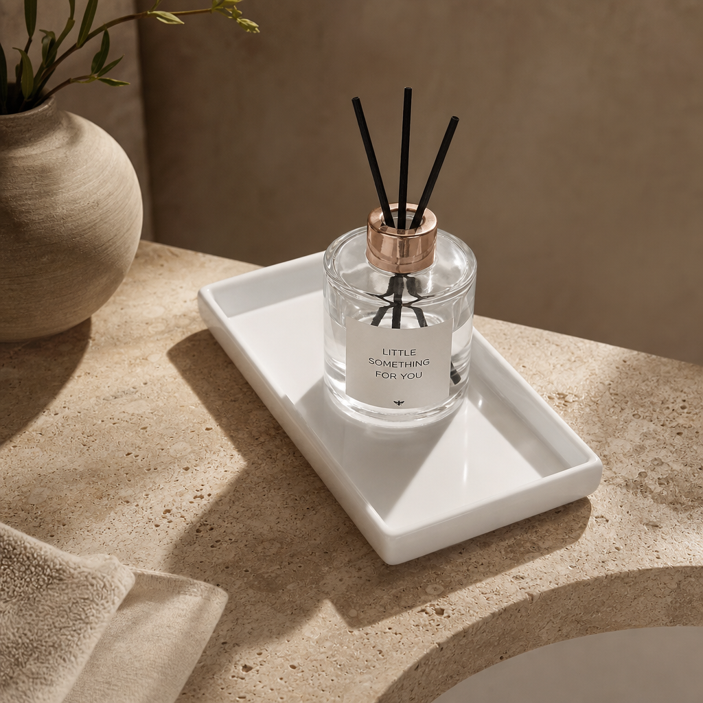 Minimalist Ceramic Vanity Tray