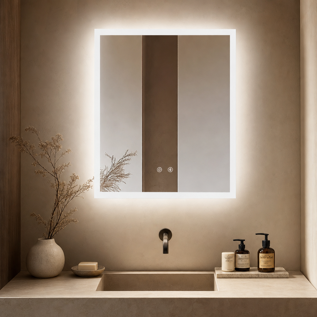 Anti-Fog LED Bathroom Mirror