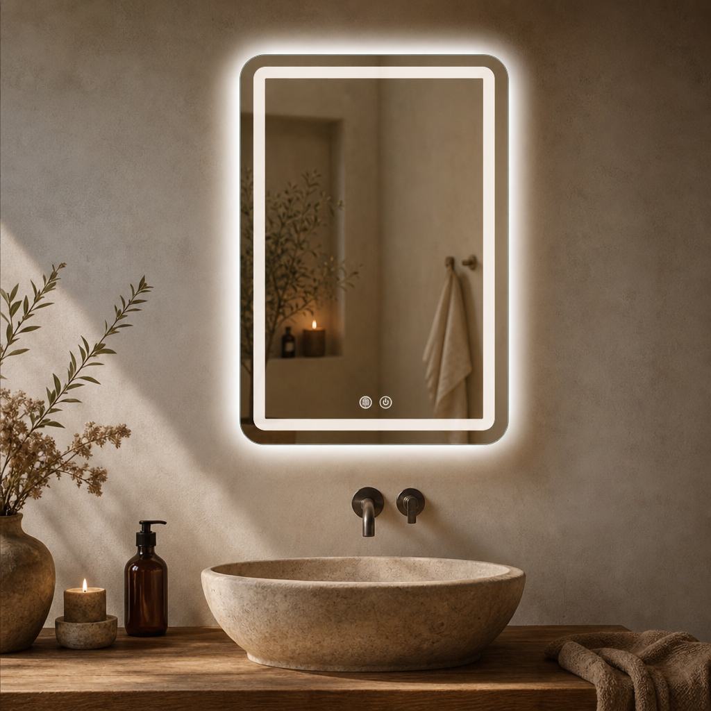 Backlit LED Bathroom Mirror