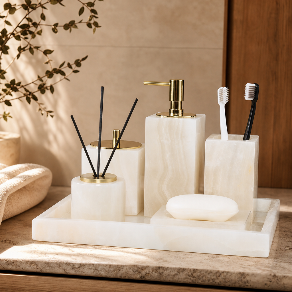 Nordic Marble Vanity Set