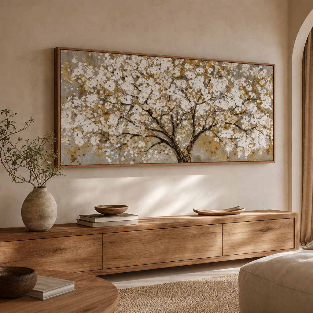 Modern Gold Canvas Wall Art