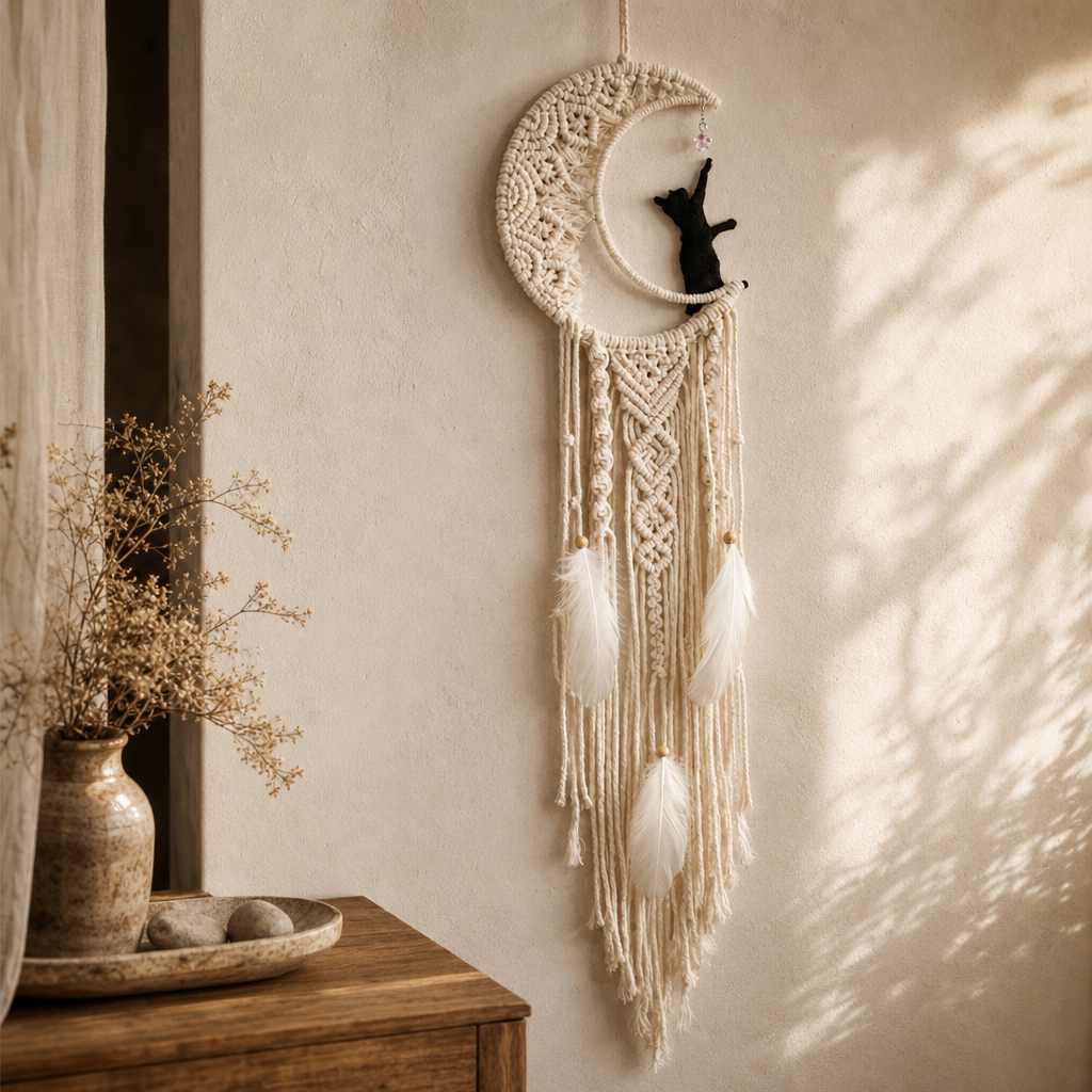 Boho Macrame Wall Hanging