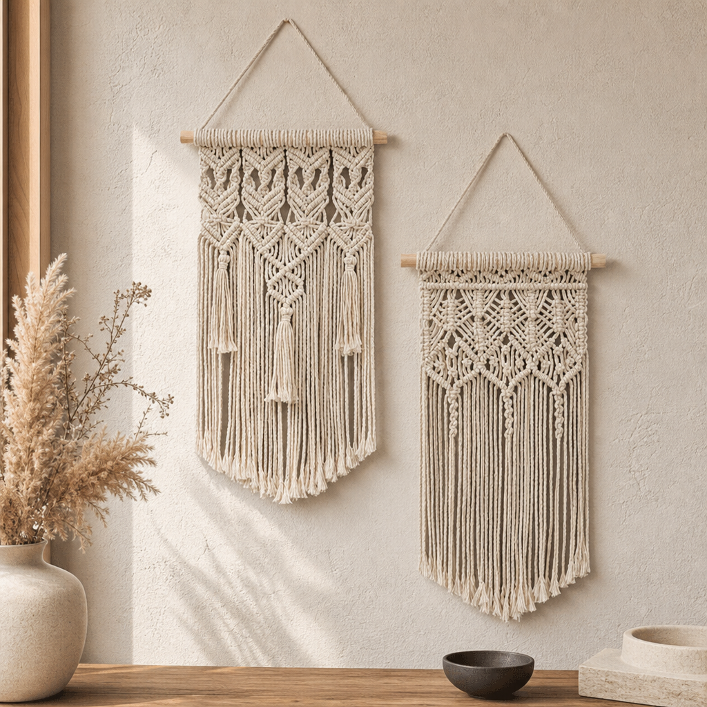 Boho Macrame Wall Hanging