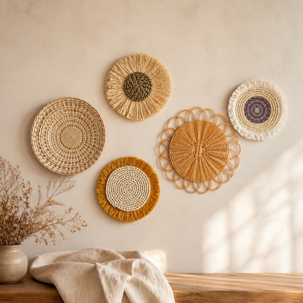 Boho Round Macrame Wall Hanging