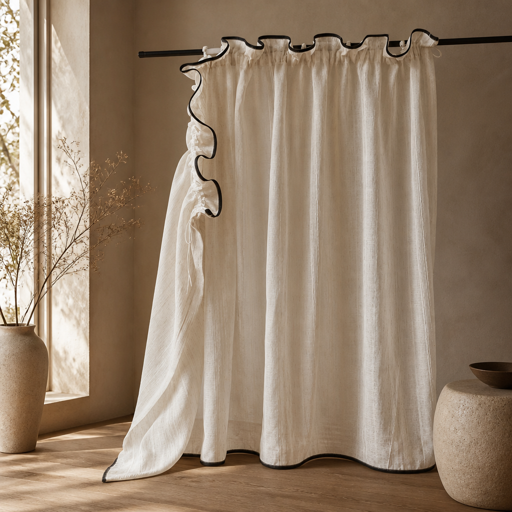 Japanese Voile Sheer Curtains