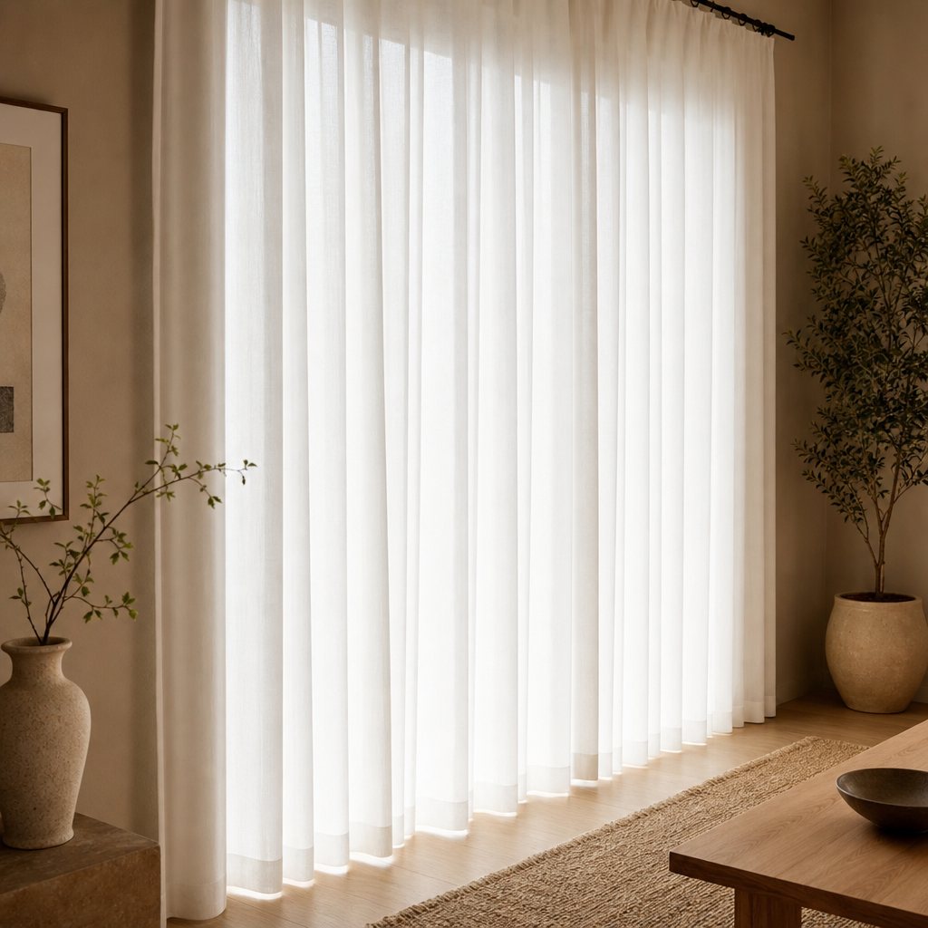 Modern Tulle Sheer Curtains