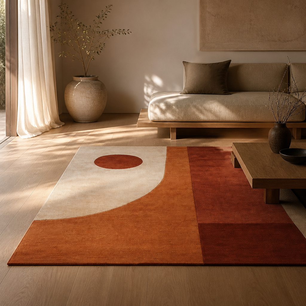 Abstract Geometric Area Rug