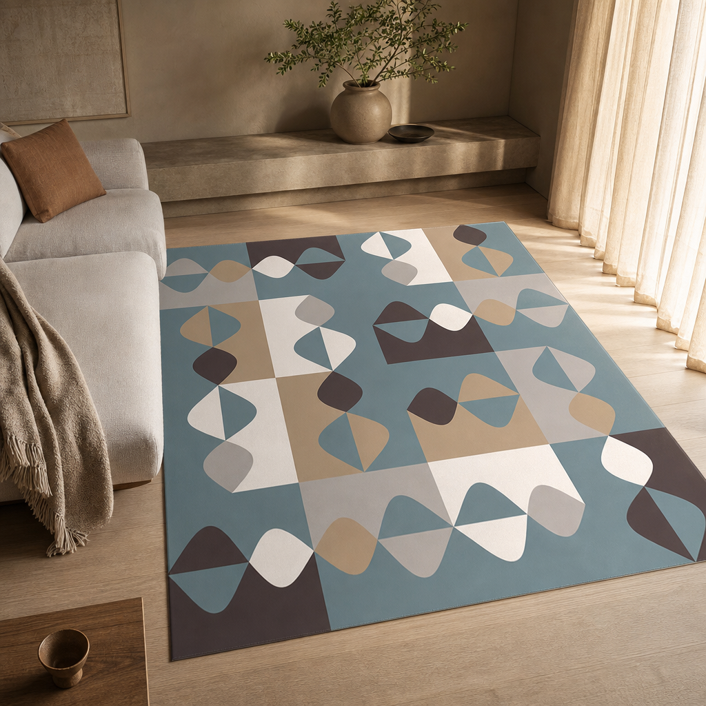 Abstract Geometric Area Rug