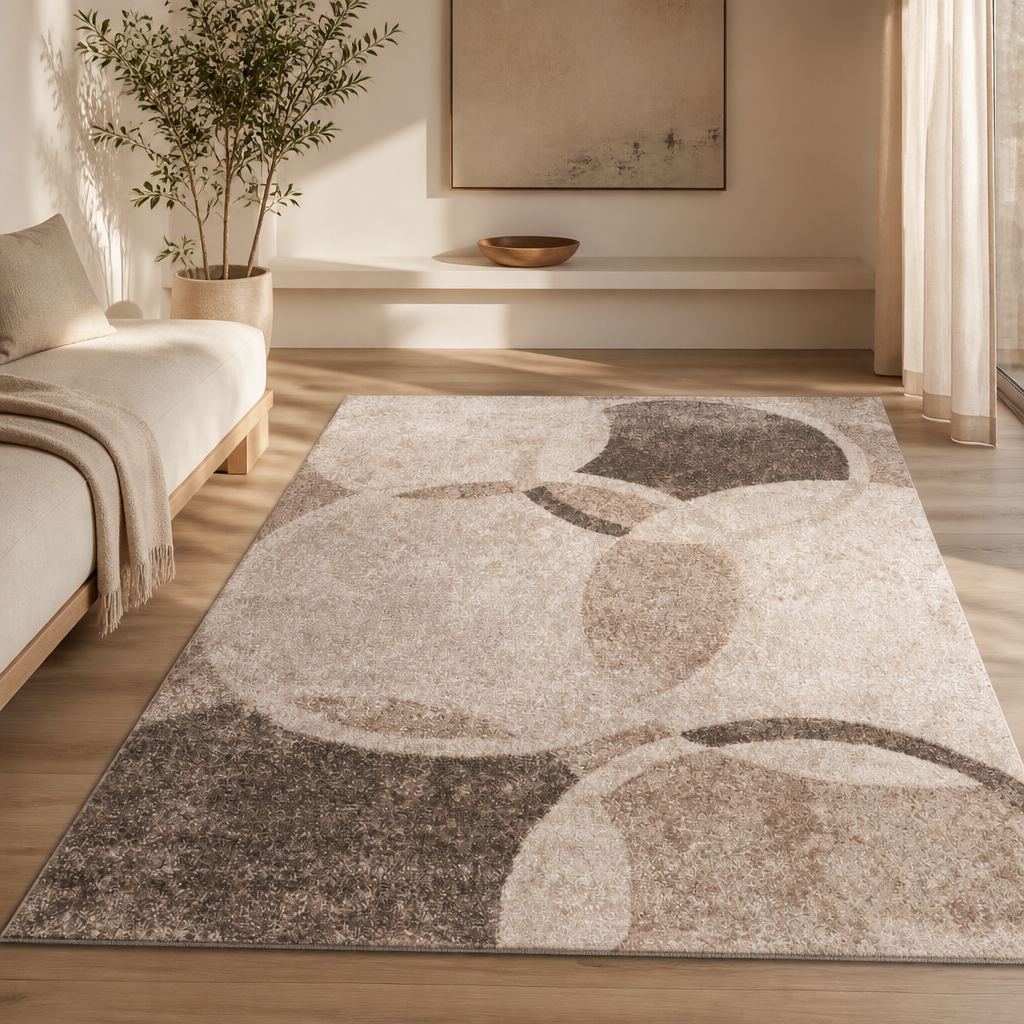 Boho Geometric Area Rug
