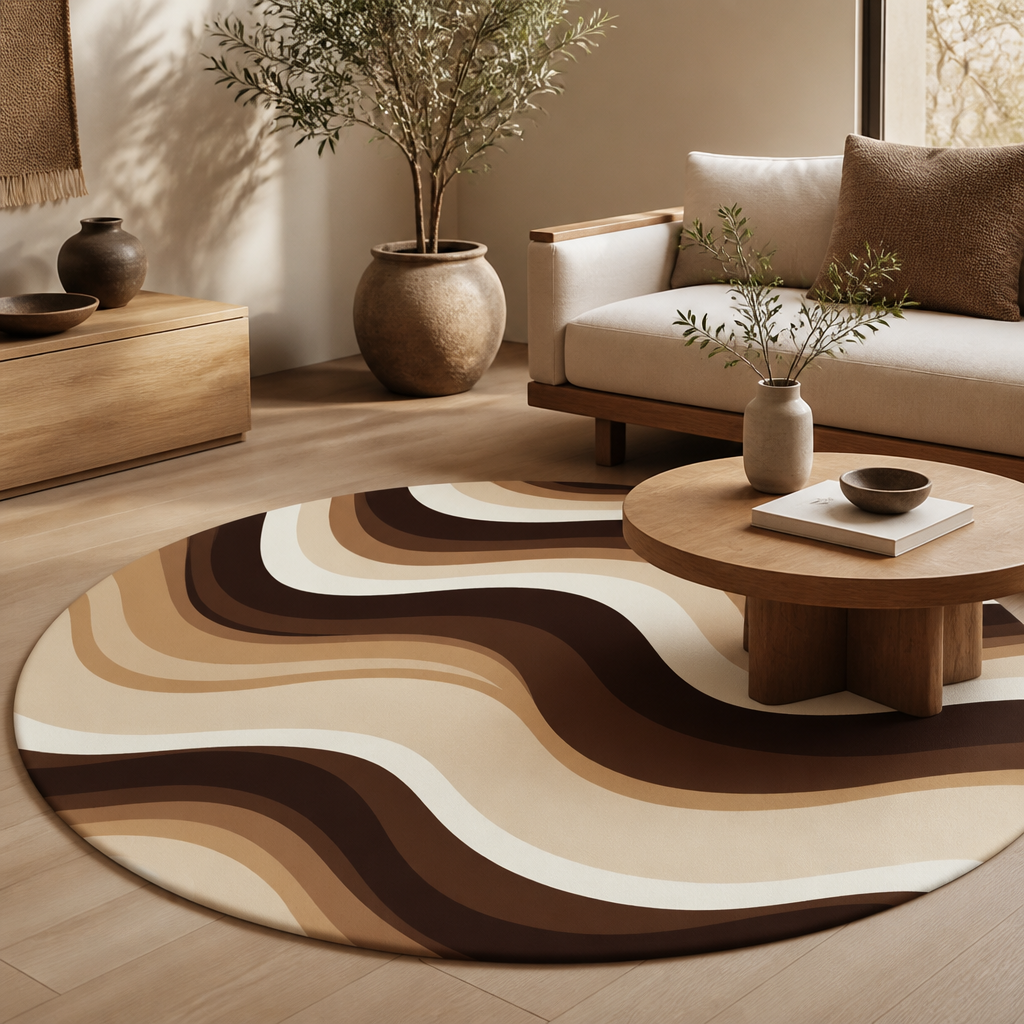 Abstract Modern Area Rug