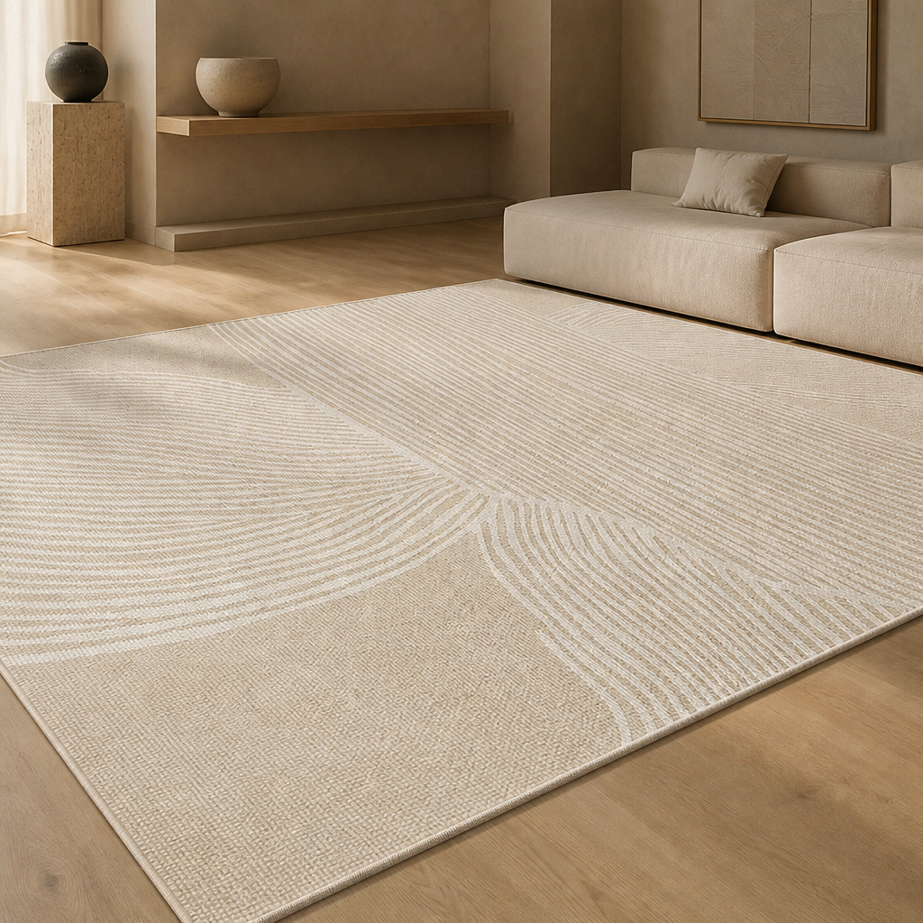 Plush Japanese Area Rug