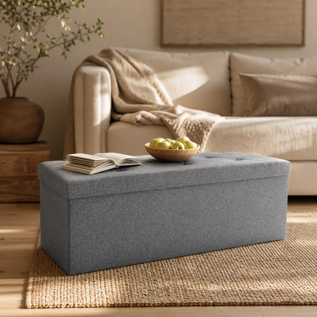 Storage Ottoman Footstool