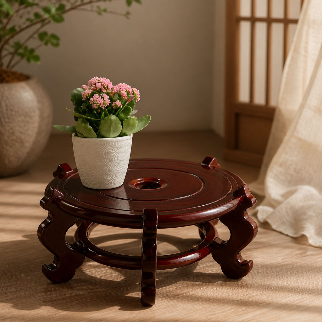 Wood Plant Stand