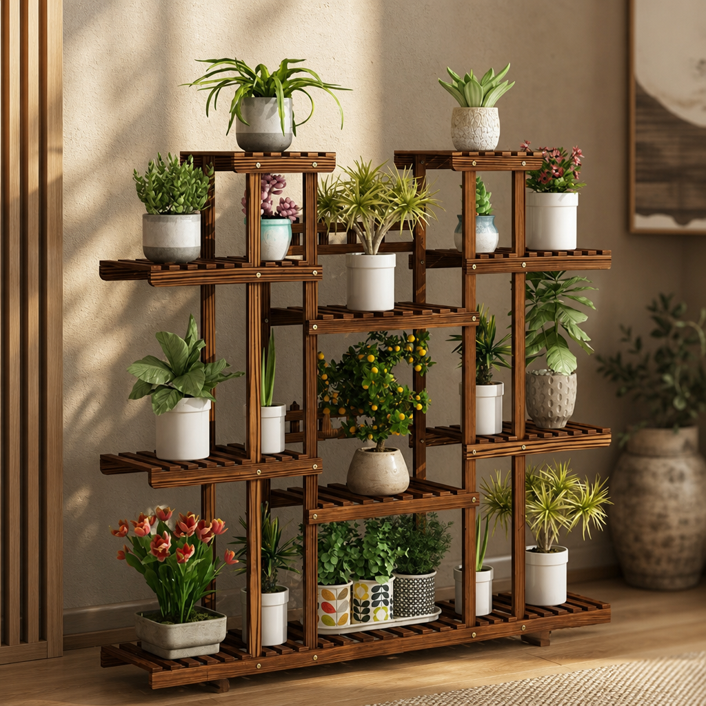 Multi-Tier Plant Stand