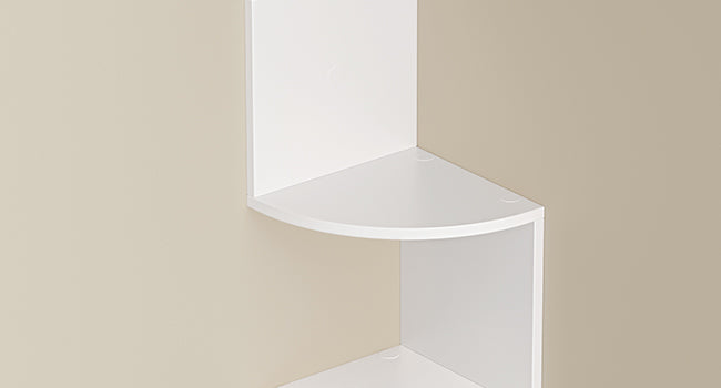 Floating Corner Wall Shelf
