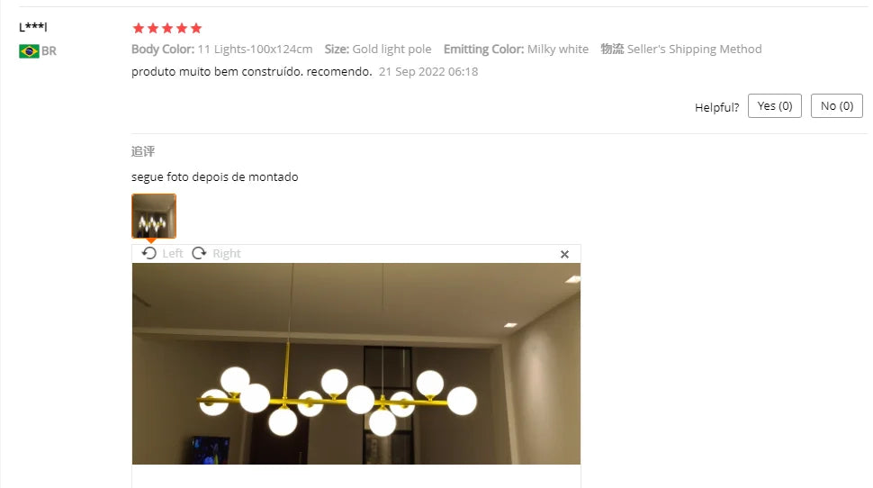 Nordic Glass Pendant Lamp