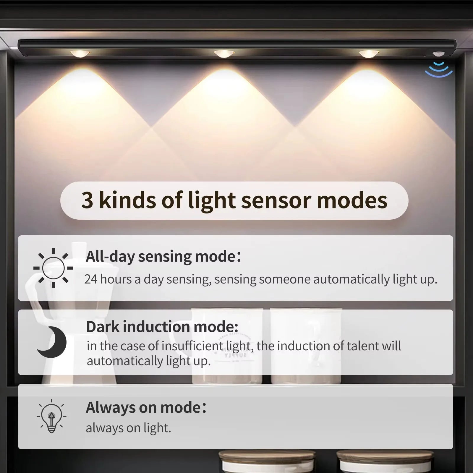 Under-Cabinet Motion Sensor Light