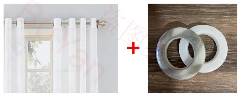 Modern Tulle Sheer Curtains