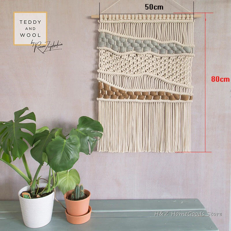 Boho Macrame Wall Hanging