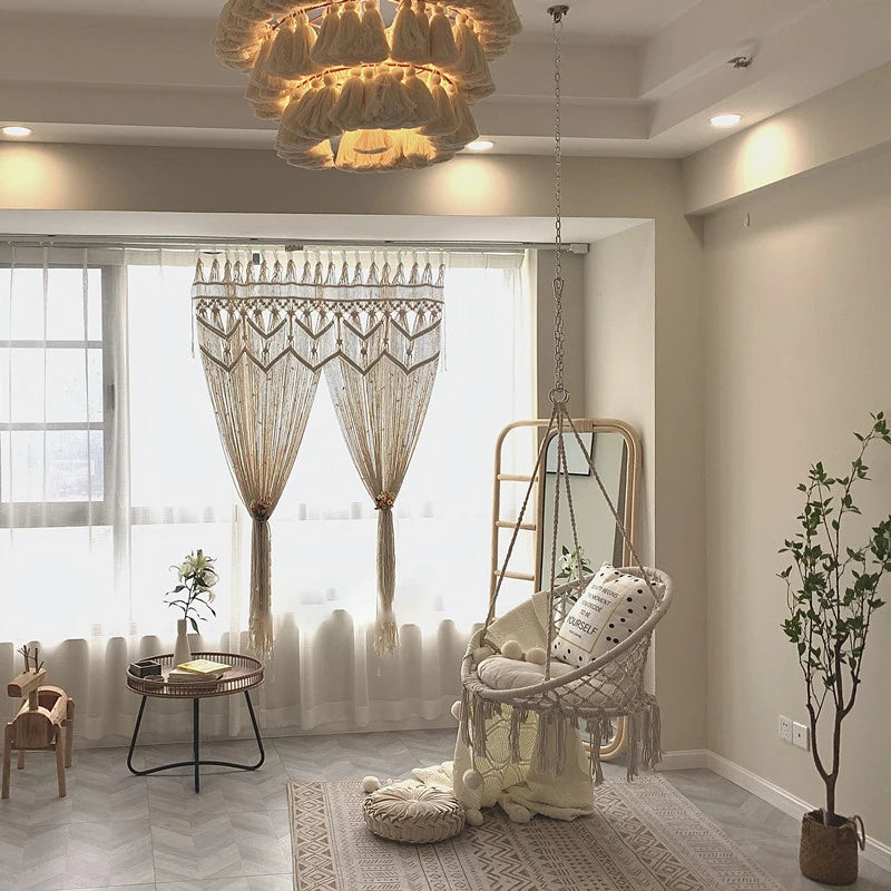 Macrame Door Curtain