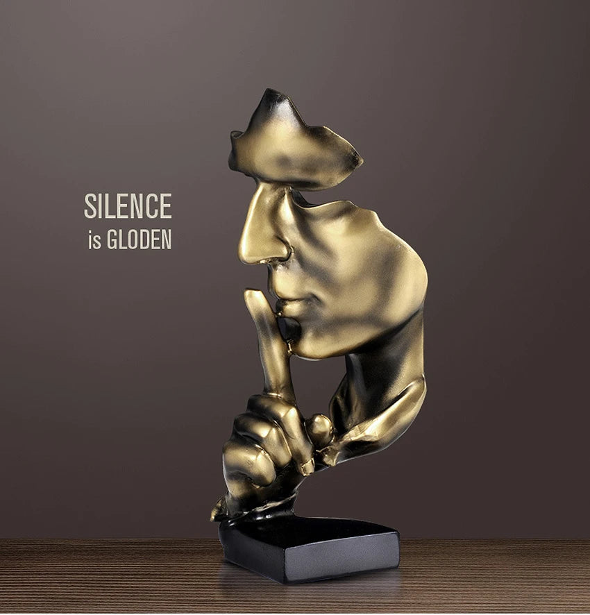 Thinker Figurine Sculpture