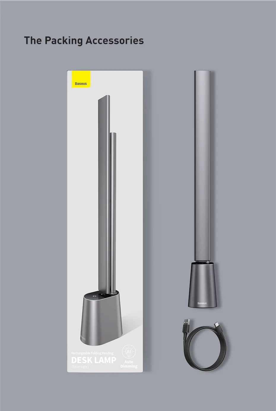 Foldable LED Desk Lamp