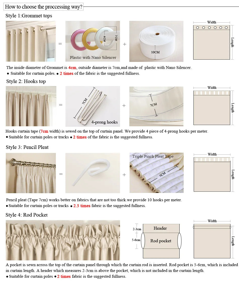 Modern Cotton-Linen Sheer Curtain