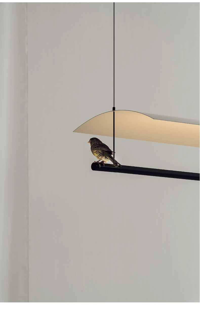 Wabi-Sabi Acrylic Linear Pendant Light