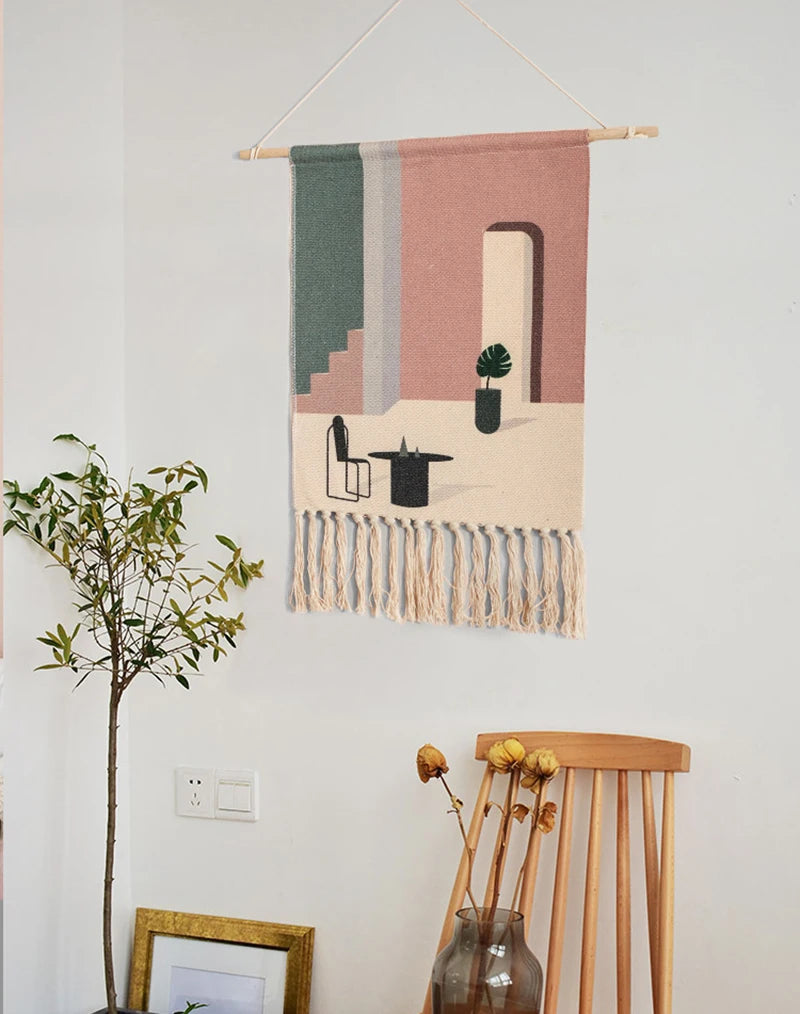 Tassel Macrame Wall Hanging