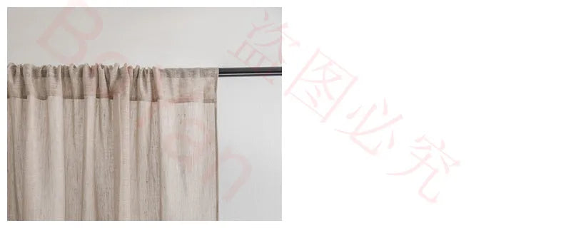 Modern Tulle Sheer Curtains