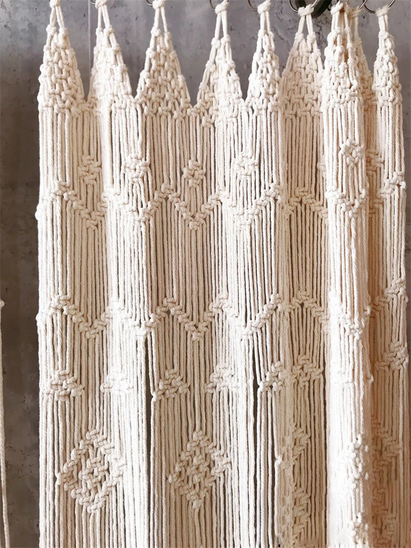 Macrame Door Curtain