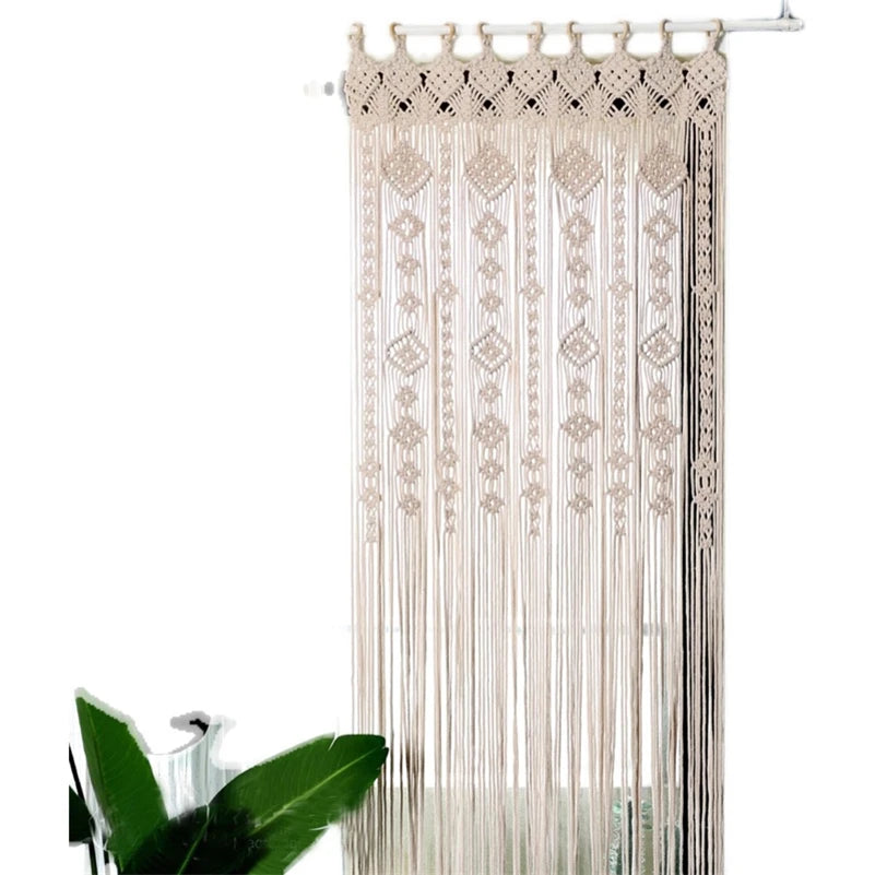 Macrame Door Curtain