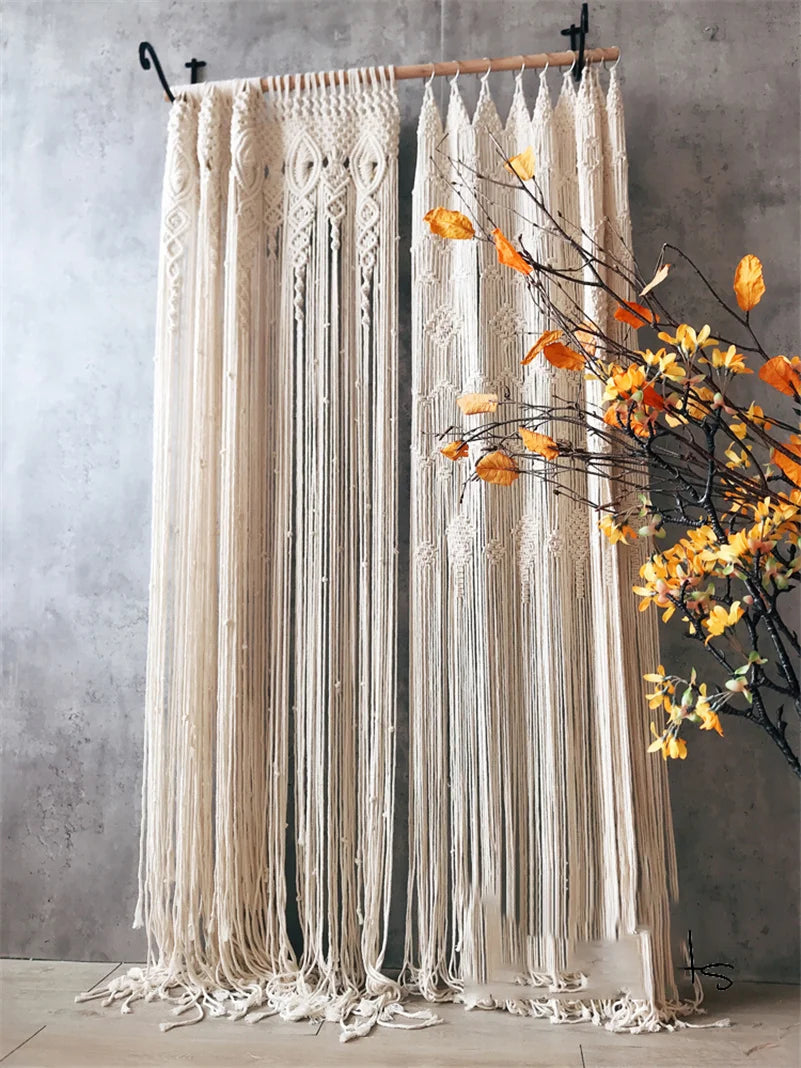 Macrame Door Curtain