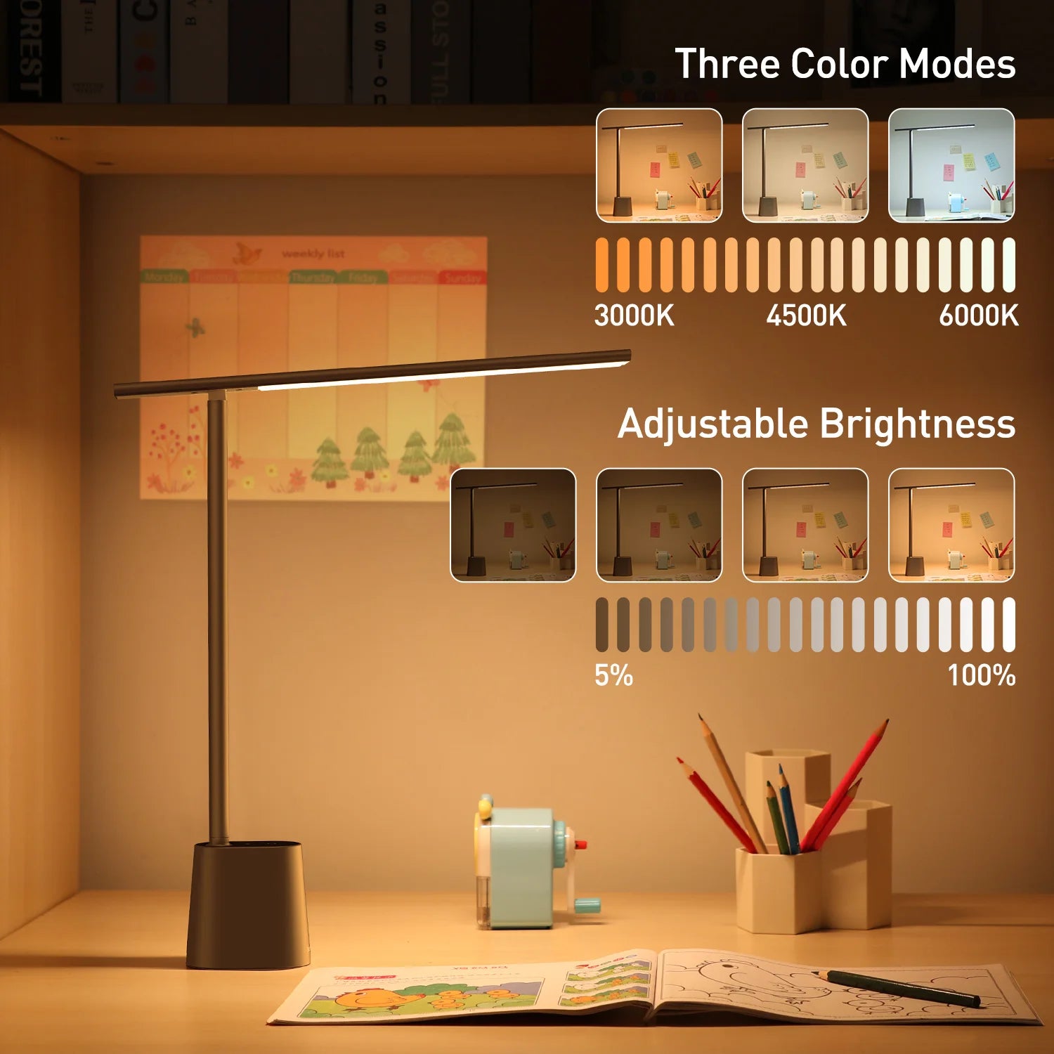Foldable LED Desk Lamp