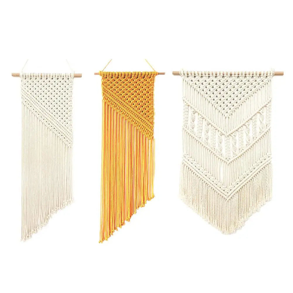 Boho Geometric Macrame Wall Hanging