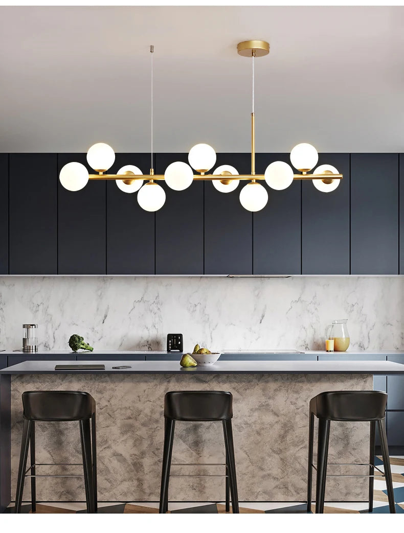 Nordic Glass Pendant Lamp