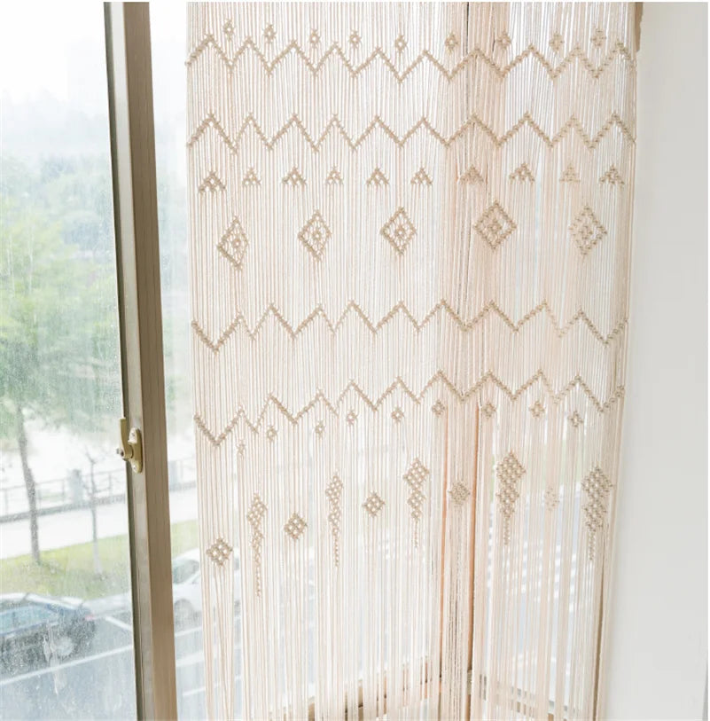Macrame Door Curtain