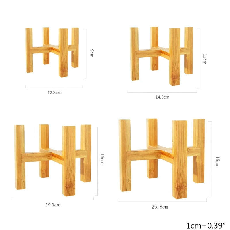 Wood Plant Stand