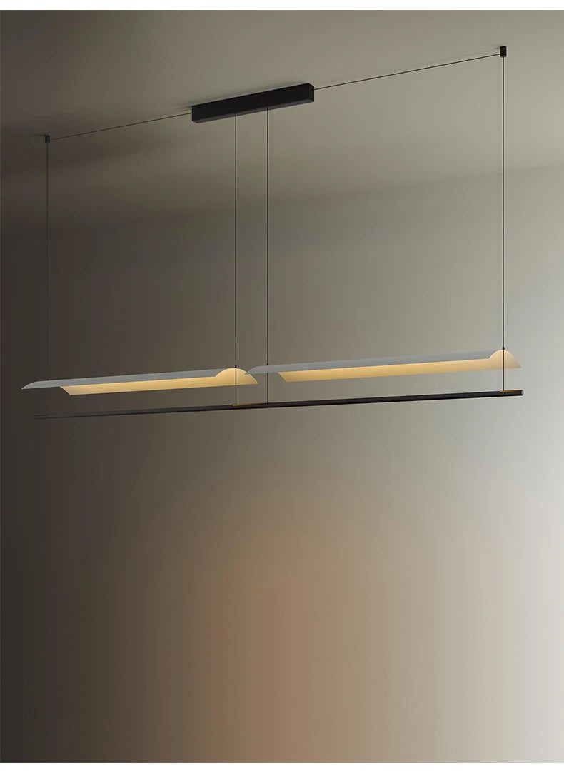 Wabi-Sabi Acrylic Linear Pendant Light