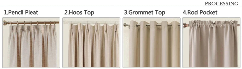 Modern Tulle Sheer Curtains